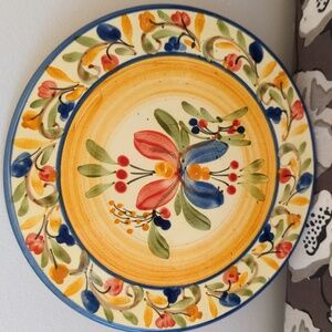 Ceramic French plate